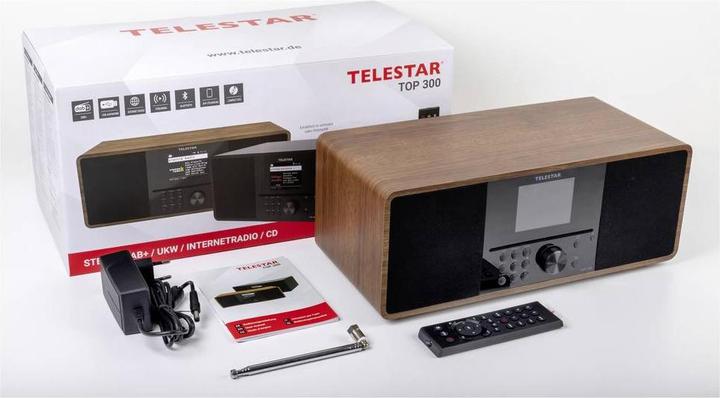 Produktbild Telestar Top 300 (Internetradio, DAB+, FM, KW, Bluetooth, WLAN)