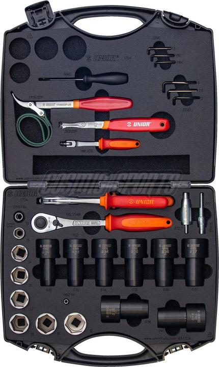 Unior Kit de réparation de la suspension (32 pièces)
