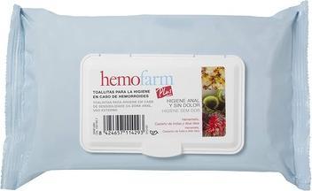 Produktbild Hemofarm Plus Plus 60 Wipes (Intimwaschlotion)