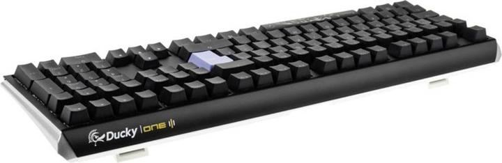 Produktbild Ducky One 3 Classic Black/White Gaming Tastatur, RGB LED - MX-Red (DE, Kabelgebunden)