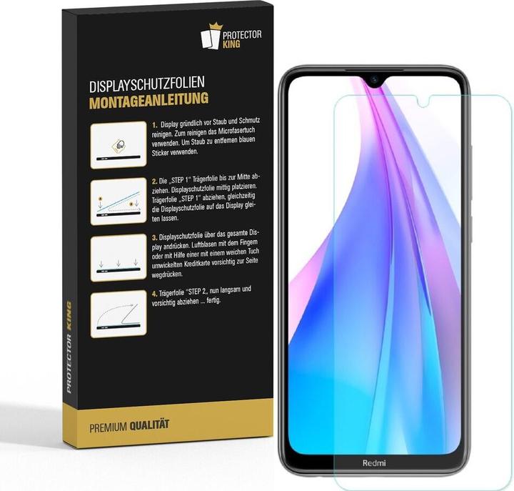 Actual product image Protectorking 4x premium matt anti-reflective screen protector (4 pcs., Xiaomi Redmi Note 8 Pro)