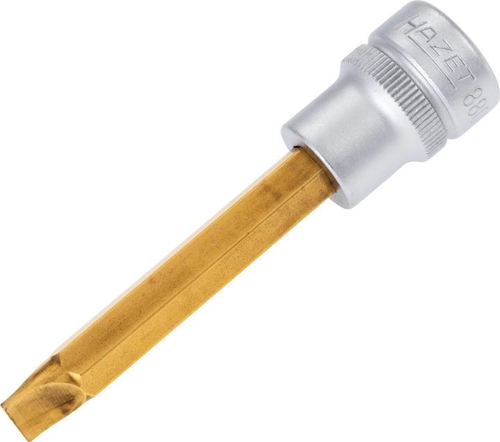 Produktbild HAZET Schraubendreher-Steckschlüsseleinsatz 8803-1.2X8 ∙ Vierkant10 mm (3/8 Zoll) ∙ Schlitz Profil …