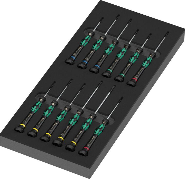 Wera 9760 Schaumstoffeinlage Stainless Set 1