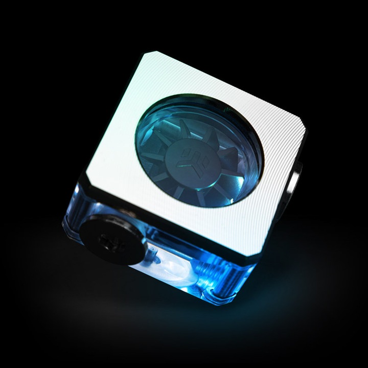 Produktbild EKWB EK-Quantum Flowmeter D-RGB - Nickel