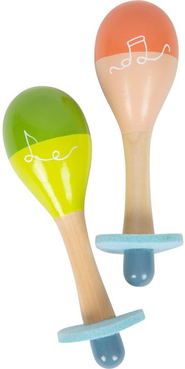 small foot Maracas Groovy Beats (German, French, Italian, English)