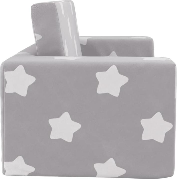 Immagine prodotto vidaXL Divano letto per bambini Grigio chiaro Morbido peluche