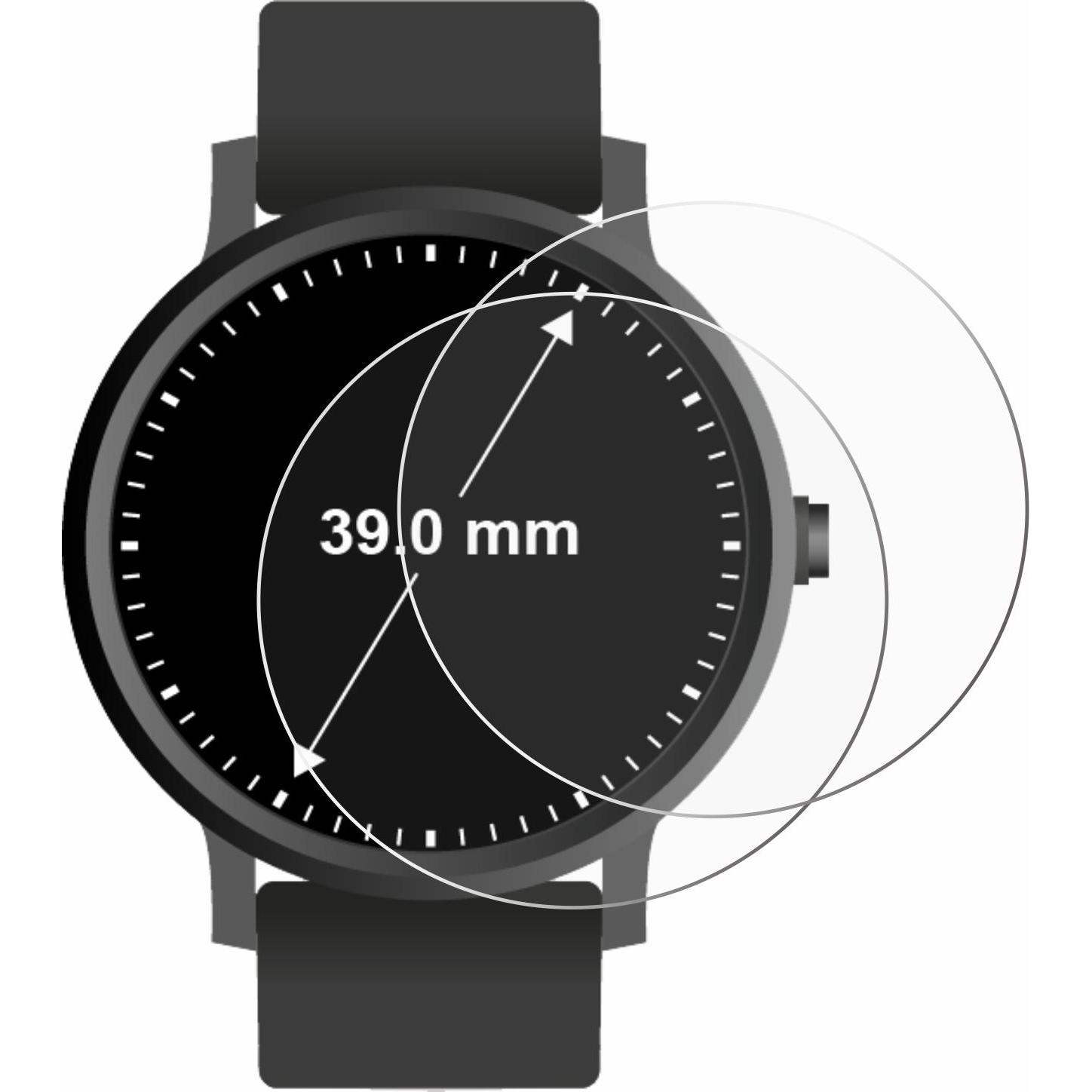 Thumbnail - ScreenLeaf Schutzfolie nachhaltiger Displayschutz Displayschutzfolie Folie Klar Transparent, Smartwatch Schutzfolie, Tra...