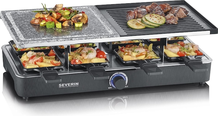 Produktbild Severin RG Raclette-Grill mit Naturgrillstein und Grillplatte