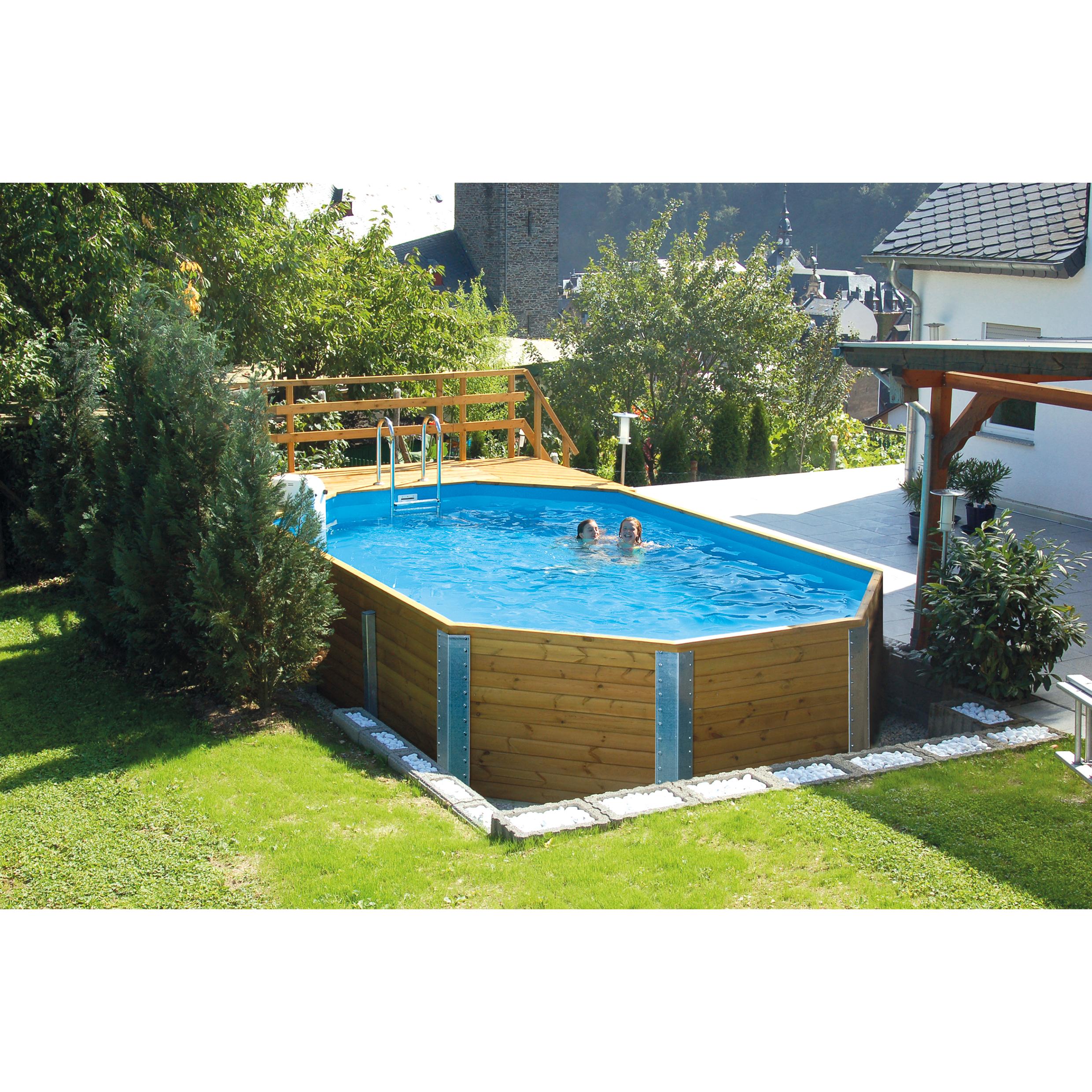 Weka Holzbau, Pool, M inkl. Technik (714 x 376 x 116 cm)