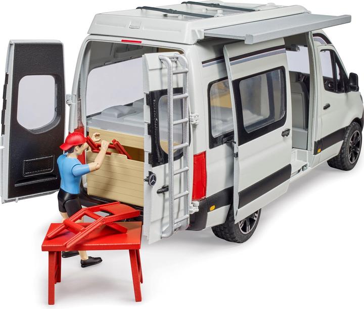 Productafbeelding Bruder Mercedes Benz Sprinter Camper met chauffeur