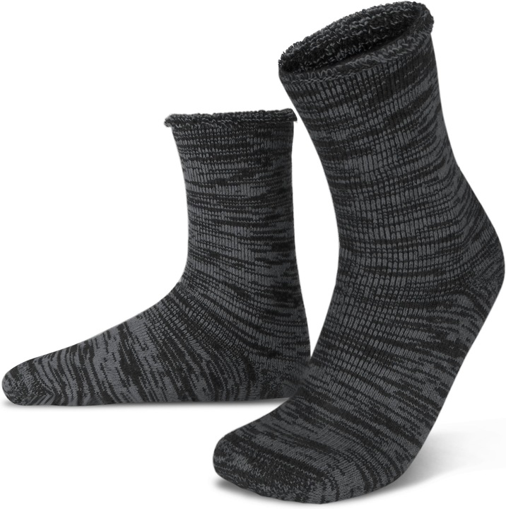 Polar Husky Farbige Vollplüsch-Socken mit Wolle