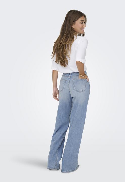 Produktbild Only ONLJULLES Niedrige Taille Gerade geschnitten Jeans Jeans mit weitem Bein (W30/L30)