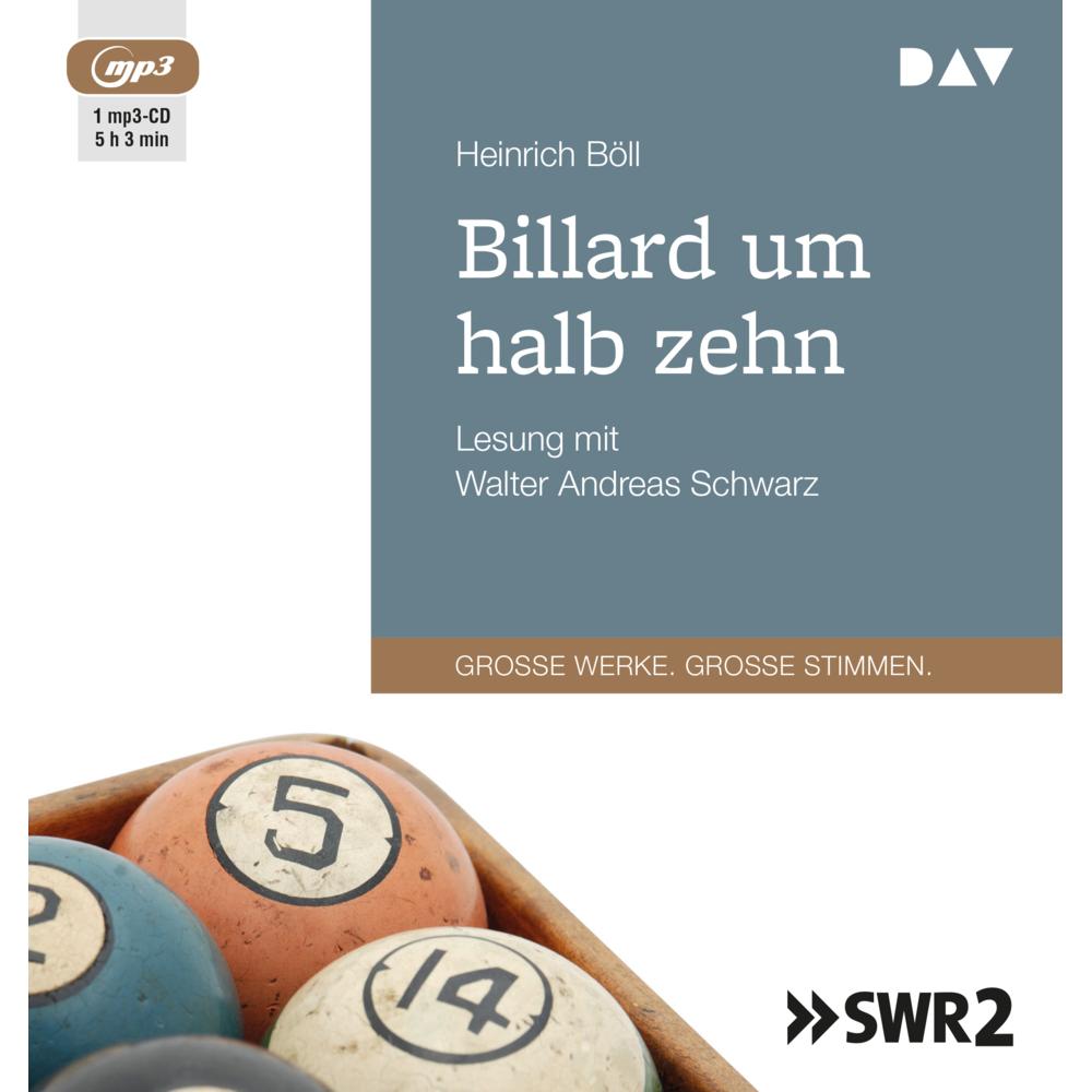 Billard um halb zehn (1 mp3-CD), Hörbücher von Heinrich Böll