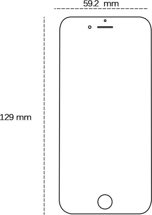 Image du produit OEM Verre trempé 2,5D pour iPhone 6 / 6s (Apple iPhone 6, Apple iPhone 6s)