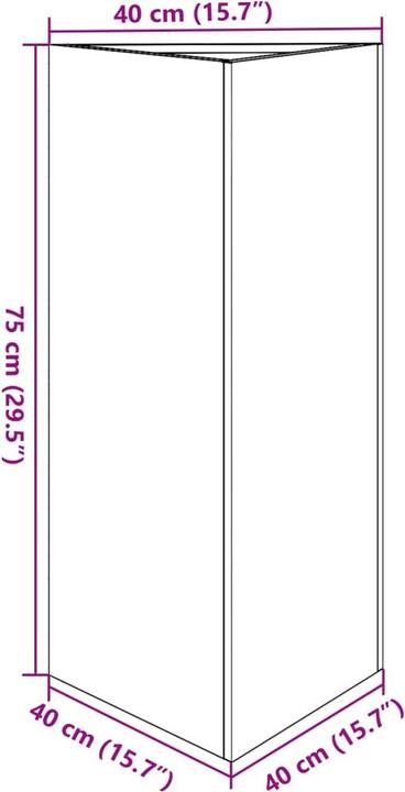 Produktbild vidaXL Pflanzkübel