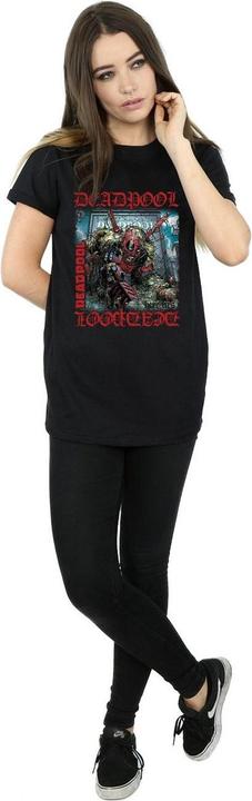 Immagine prodotto Deadpool Here Lies Deadpool Maglietta Ampia Donna (M)