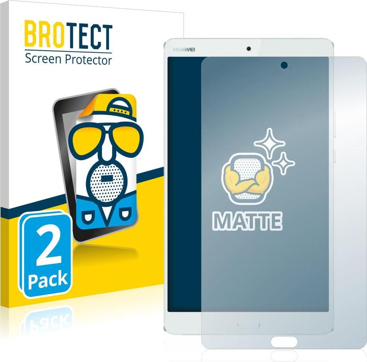 Image du produit BROTECT Film de protection antireflet Protection d'écran mat (2 pièce(s), MediaPad M3 8.4)