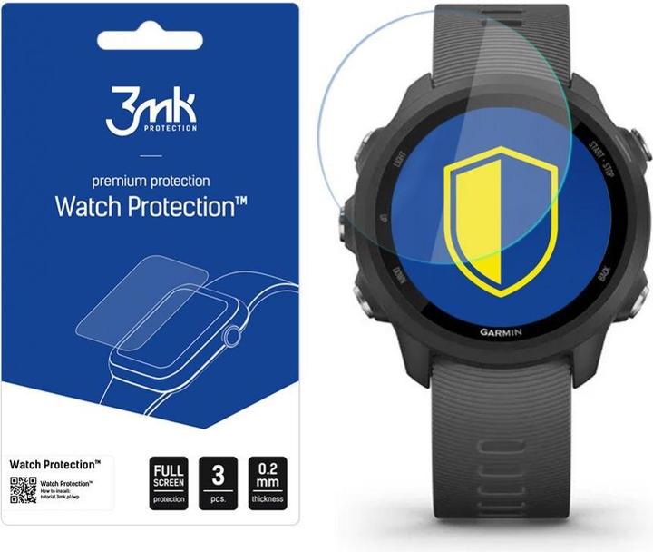 Produktbild 3MK hybrid glass Watch Protection FG for Garmin Forerunner 245
