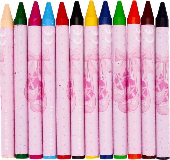 Image du produit Starpak Crayons de cire 12 couleurs Ballerina (12x)