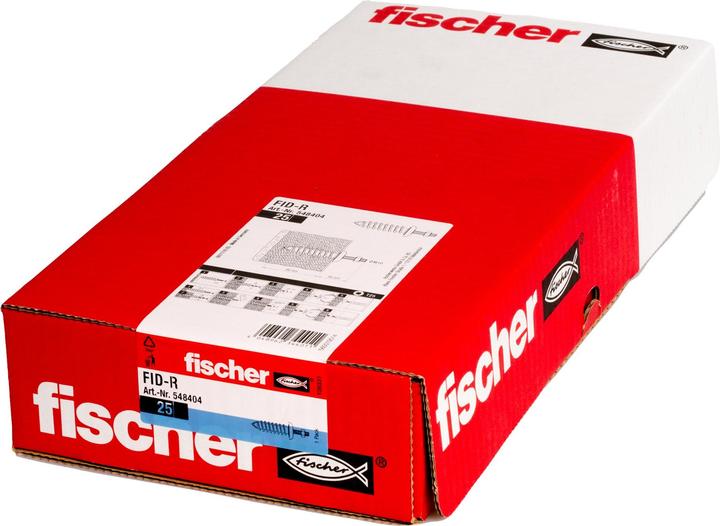 Image du produit Fischer Chevilles pour matériaux isolants FID-R zl (25 pcs)