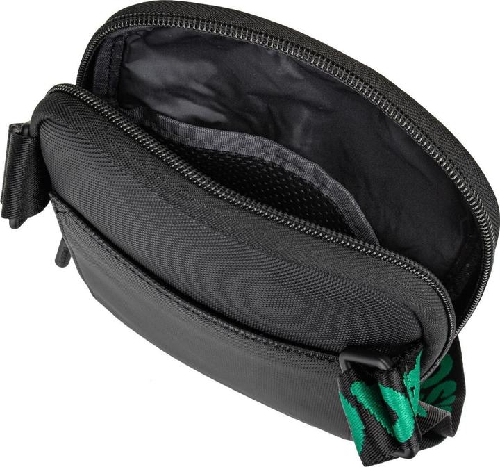 Actual product image Lacoste Small LCST Slimline Piqué Bag - Black