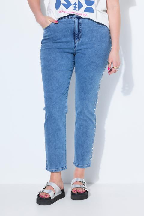 Immagine prodotto Studio Untold Mom jeans con perline e cinque tasche (50)