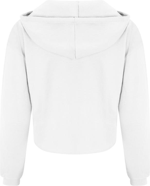 Actual product image Awdis Just Hoods Girlie Crop Hoodie Sweater (XXS)