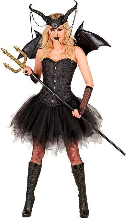 Produktbild Widmann Schwarzer Tutu Rock (One Size)