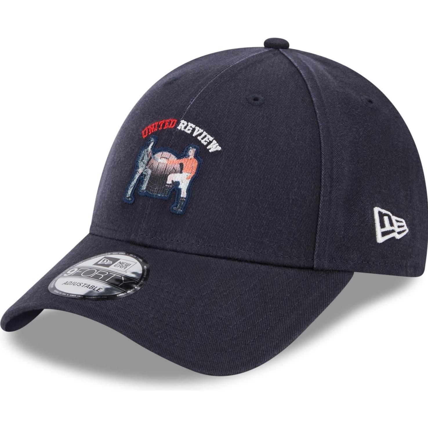 New Era, Herren, Cap, 9Forty Strapback Review Manchester United, Blau