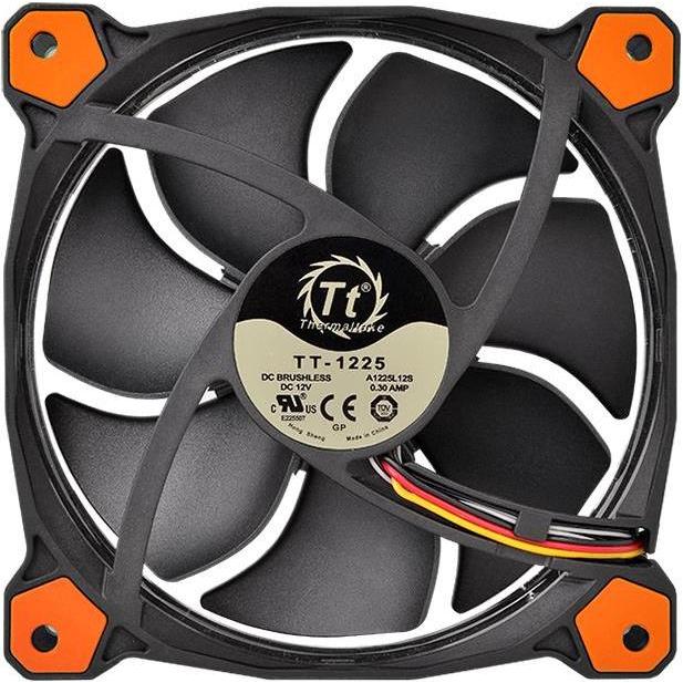 Thermaltake Riing (140 mm, 1 x), PC Lüfter, Schwarz