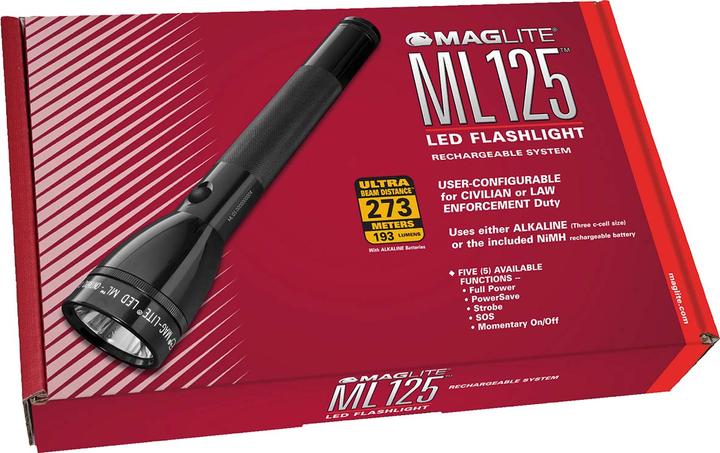 Actual product image Maglite MAG-LED ML125 3C (186 lm)