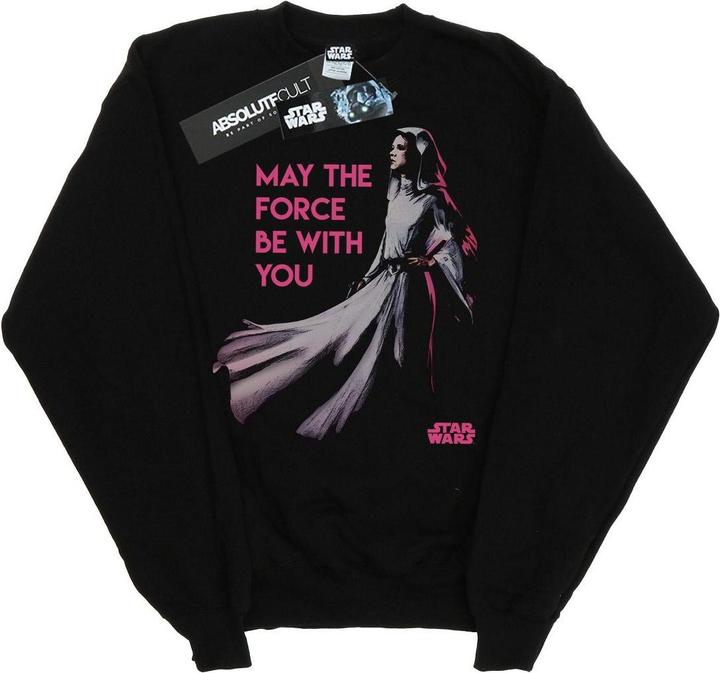 Actual product image Star Wars Womens/Ladies Princess Leia Force Sweatshirt (S)