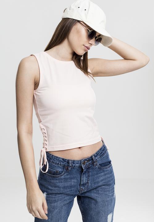 Produktbild Urban Classics Ladies Lace Up Cropped Top (XL)