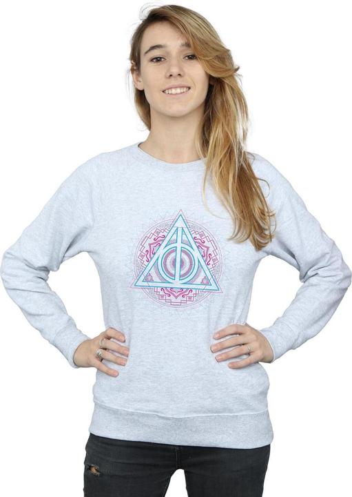 Immagine prodotto Neon Deathly Hallows Felpa Donna (L)