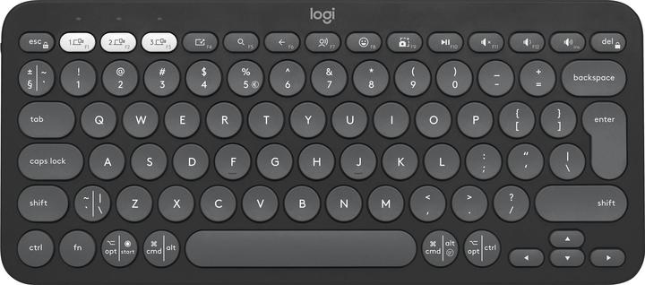 Logitech Pebble Keys 2 K380S (Eng. Int., Kabellos)