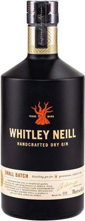 Whitley Neill Dry Gin (1 x 70 cl)