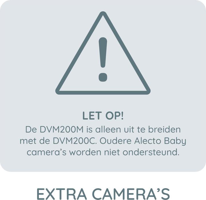 Actual product image Alecto DVM200M (Video & Audio, 300 m)