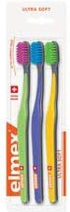 Elmex Ultra Soft Toothbrush 3 pieces (Extra soft, 3 x)