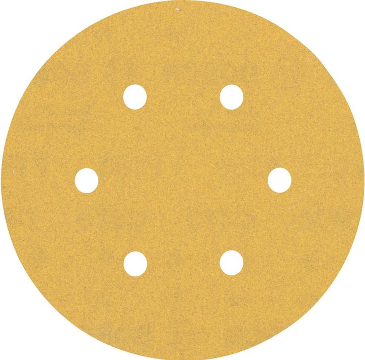 Produktbild Bosch Professional Zubehör EXPERT C470 Schleifpapier mit 6 Löchern für Exzenterschleifer, 150 mm, G 180, 5-tlg. (180)