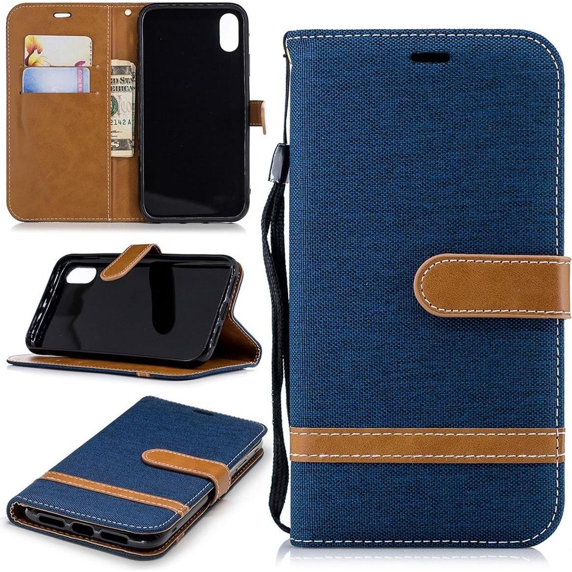 König Design Hülle Handy Schutz für Apple iPhone XR Case Cover Tasche Wallet Etui Handyhülle (Apple iPhone XR), Smartpho...