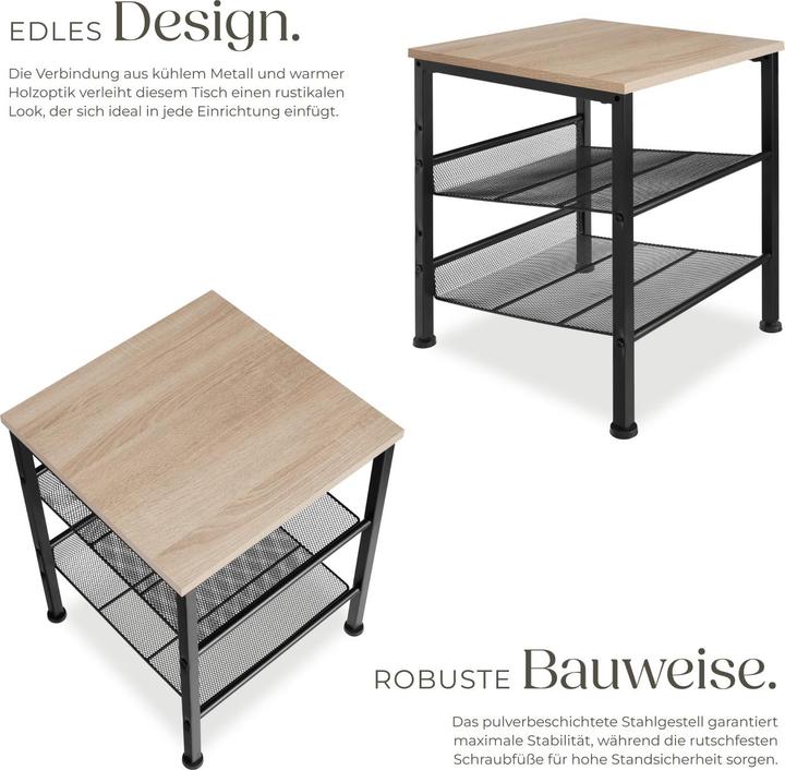 Image du produit tectake Table d’appoint Lincoln