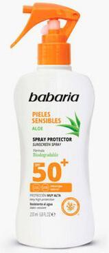 Produktbild Babaria Solar Sensibles F-50 Sun Protector Spray 200ml (Sonnenspray, SPF 50, 200 ml)