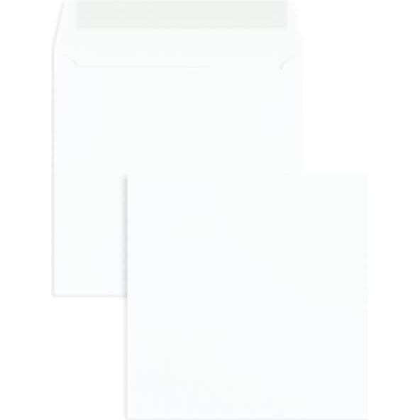 Thumbnail - Blanke, Briefumschlag, Briefumschläge 155x155mm 120g/qm haftklebend VE=100 Stück weiss (100 x)