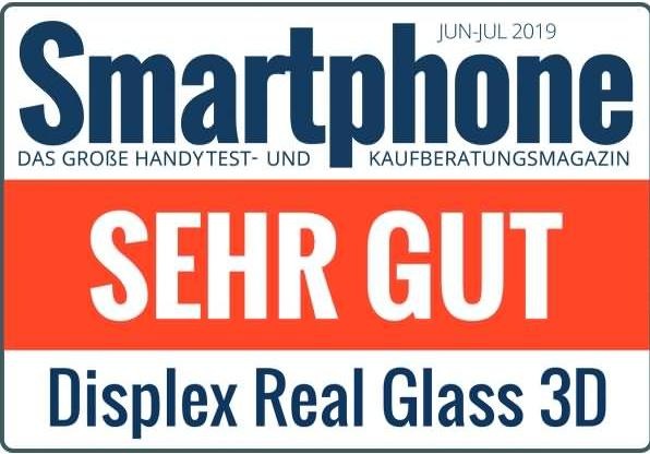 Produktbild Displex Real Glass, Full Cover Panzerglas (1 Stück, Apple iPhone 6, Apple iPhone 7, Apple iPhone 8, Apple iPhone SE (2nd Gen), Apple iPhone SE (3rd Gen))