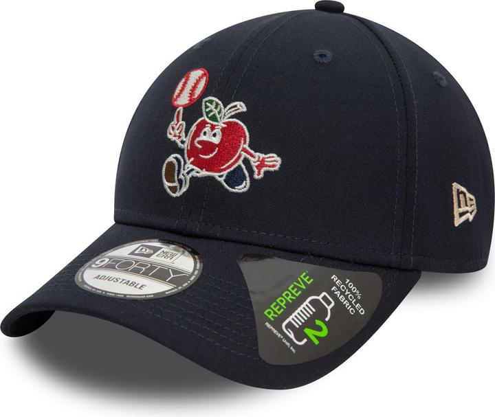 Actual product image New Era 9Forty Strapback Cap - ICON LOGO Baseball noir