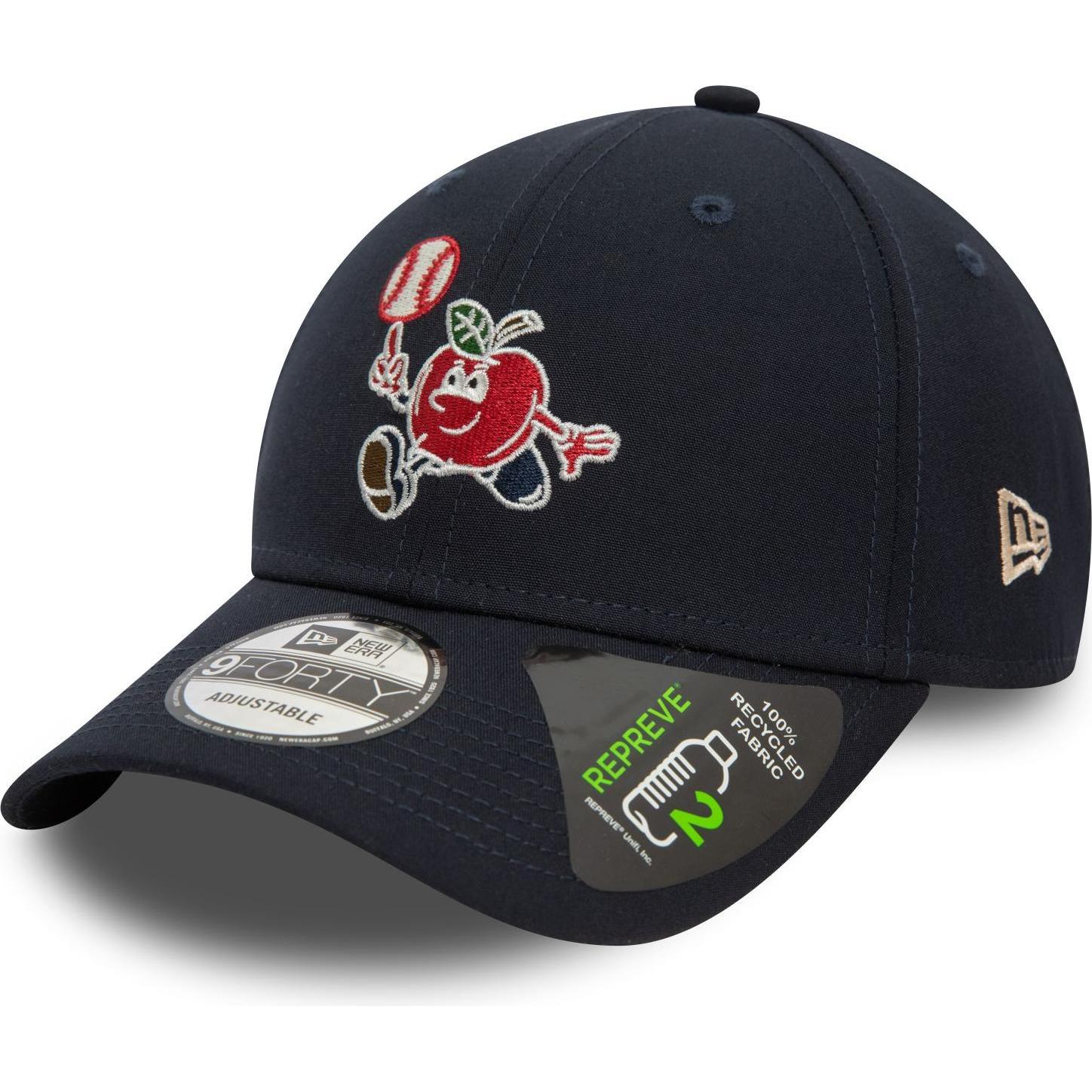 New Era, Herren, Cap, 9Forty Strapback Cap - ICON LOGO Baseball schwarz, Schwarz