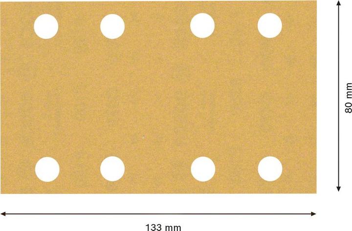Immagine prodotto Bosch Professional Zubehör Accessori 2608901664 Carta abrasiva per levigatrice orbitale grana 180 ( (Granulometria 180)