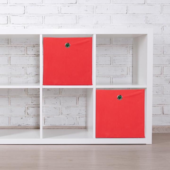 Immagine prodotto Relaxdays 4x scatola-da-scaffale (30 x 30 x 30 cm, 26 l)