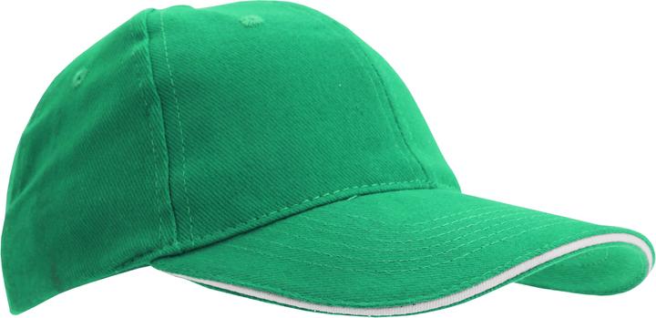 White, Kelly green