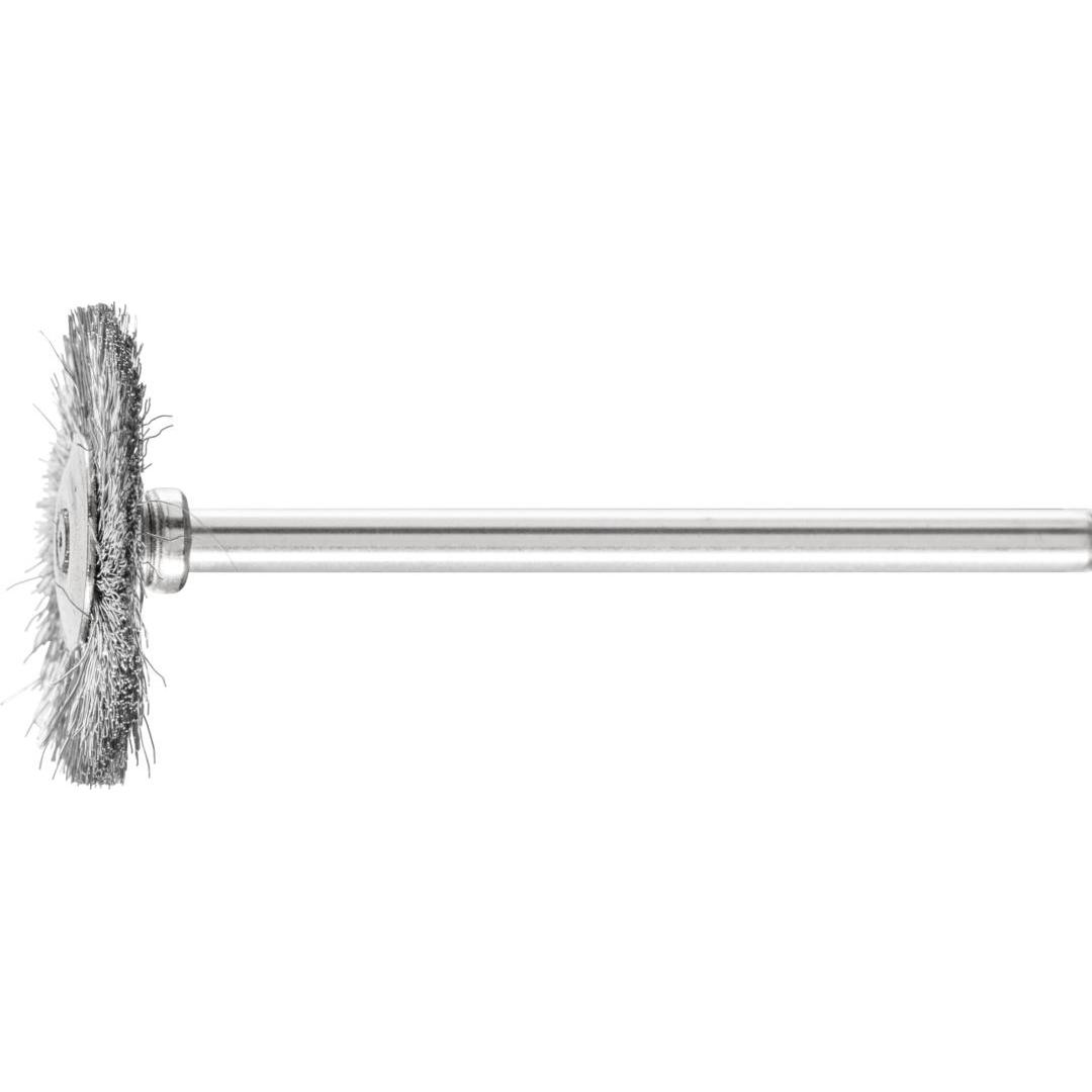 Pferd, Schleifmittel, Minirundbürste RBU 2202/3 ST 0,10 D22xB2xL6mm Stahl